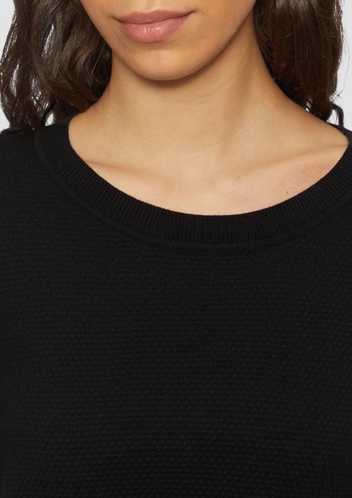 Produktbild S.Oliver Strickpullover Strickpullover mit Struktur aus Viskosemix (L)