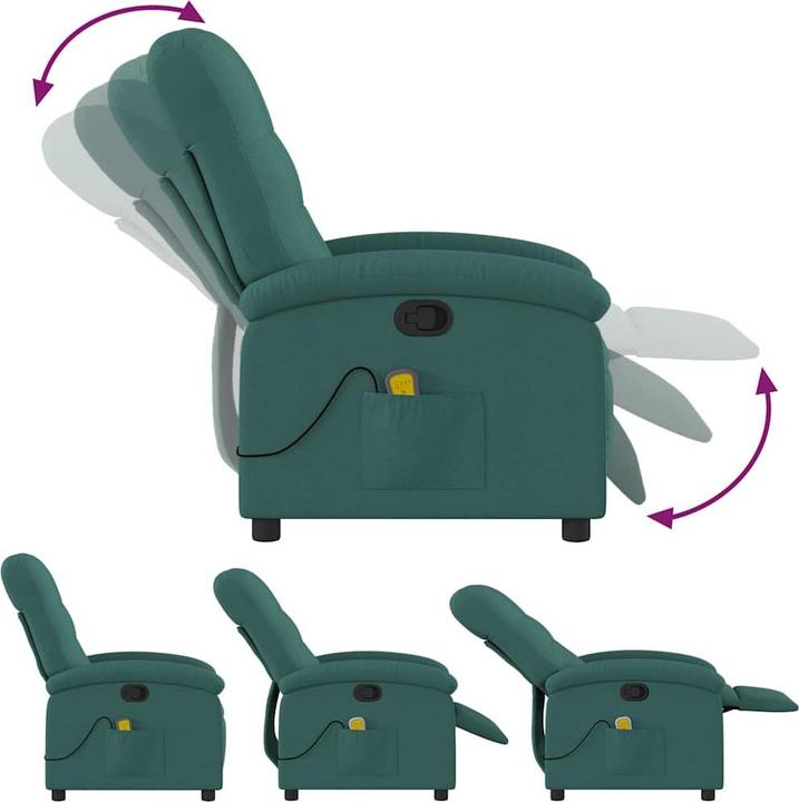 Actual product image vidaXL Massage-Relaxsessel