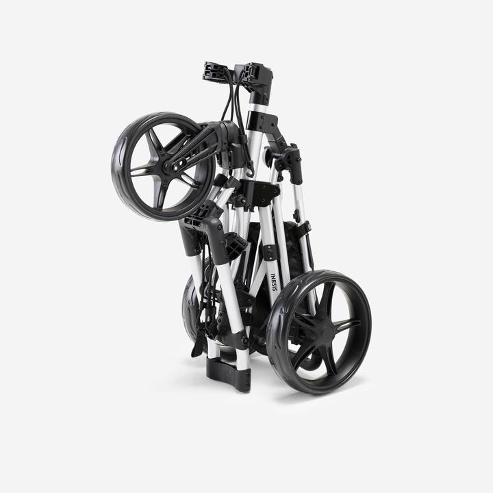 Actual product image Inesis Golftrolley 900 3-Rad 360° grau