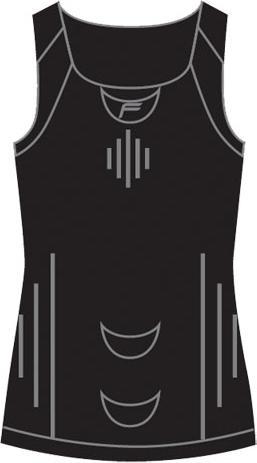 Actual product image Fuse F Lite Tanktop Megalight 200 Ladies S Black (S)