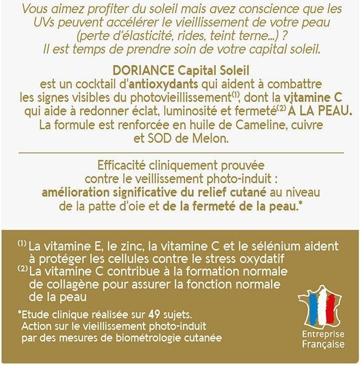 Image du produit Markenlos Naturactive Doriance Capital Soleil 60 Capsules (Crème solaire visage)