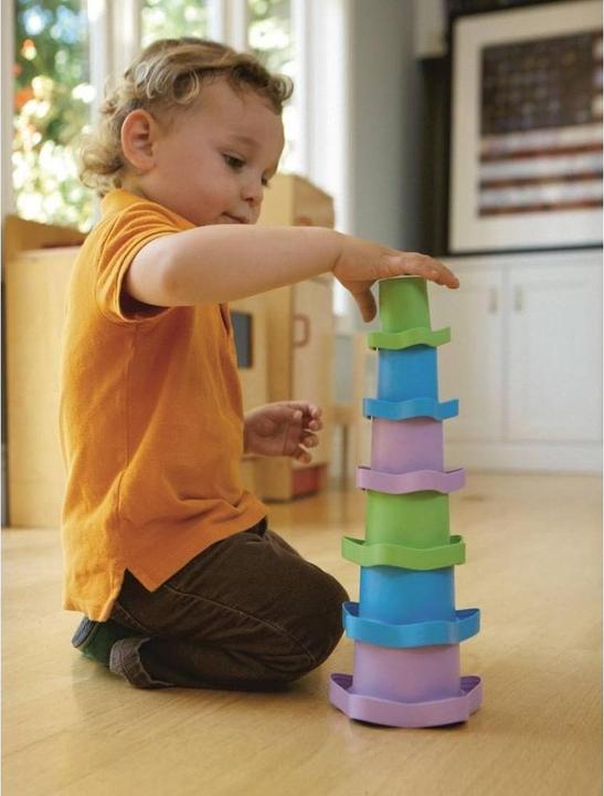Actual product image Green Toys Stacking Cups