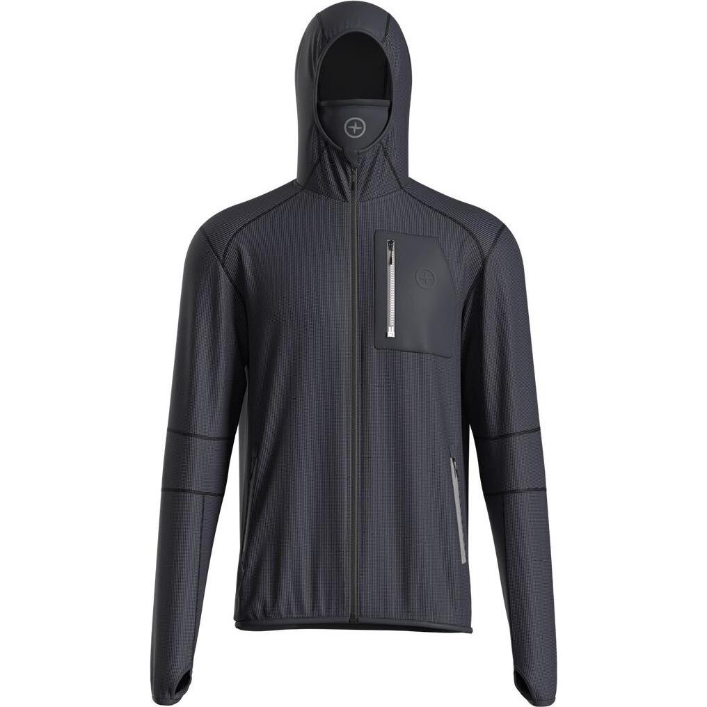 Great Escapes, Herren, Jacke, reissverchlu-hoodie great ecape crater (S), Blau, S