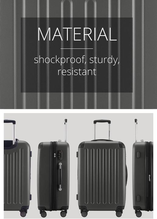 Actual product image Hauptstadtkoffer Spree - Suitcase hard shell matt with TSA (82 l, M (50 - 90l))