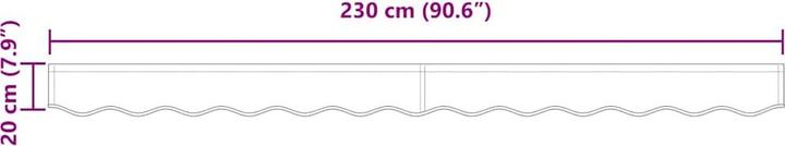 Produktbild vidaXL Markise (2.30 m)