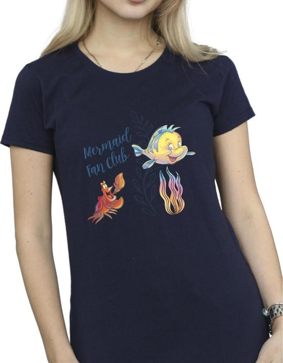 Actual product image Disney Womens/Ladies The Little Mermaid Club Cotton T-Shirt (M)