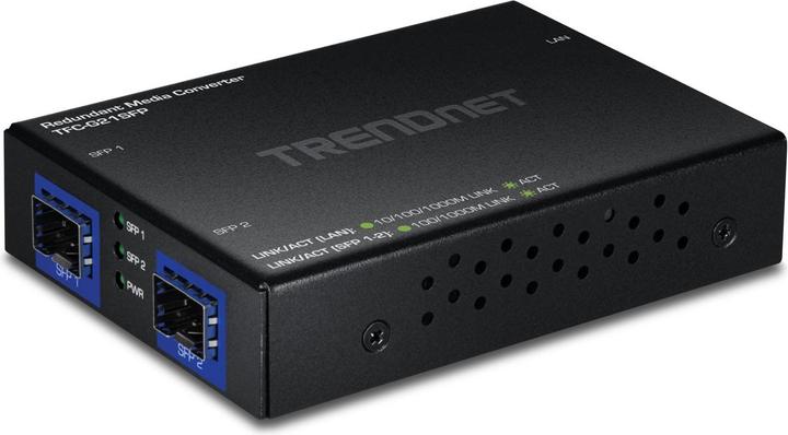 Trendnet 1000BASE-T to Dual SFP Fiber