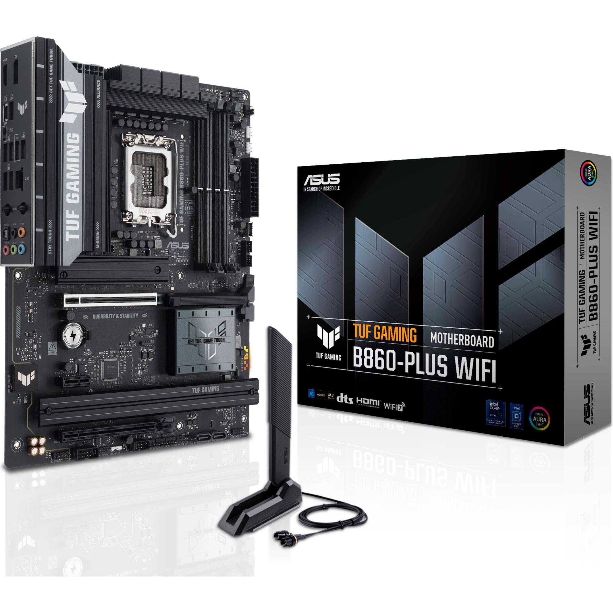 ASUS TUF GAMING B860-PLUS WIFI (Socket S1, Intel B860, ATX), Mainboard