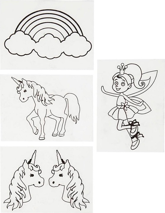Immagine prodotto Creativ Company Unicorno a foglio termoretraibile