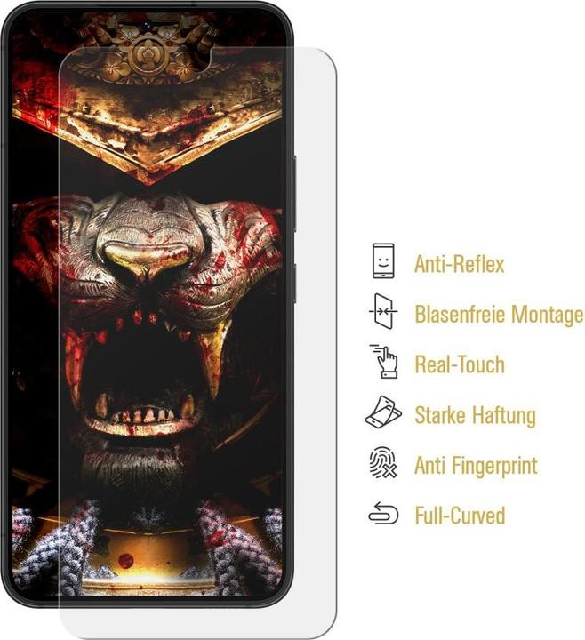 Actual product image Protectorking 3x Displayschutzfolie matt Anti-Reflex entspiegelt (3 Piece, Samsung Galaxy A53)