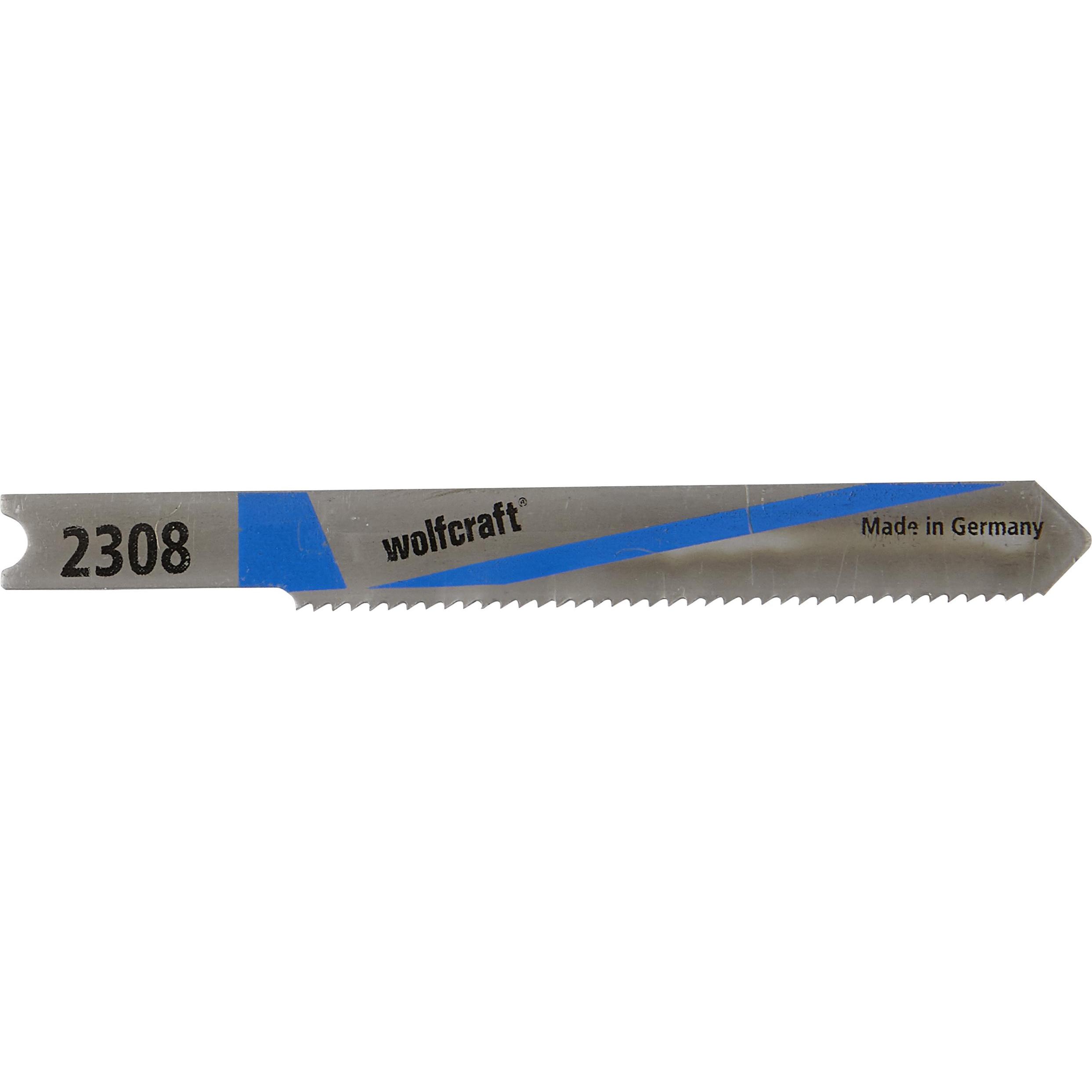wolfcraft, Sägeblatt, 2 Stichsägeblätter 2308000 Ble