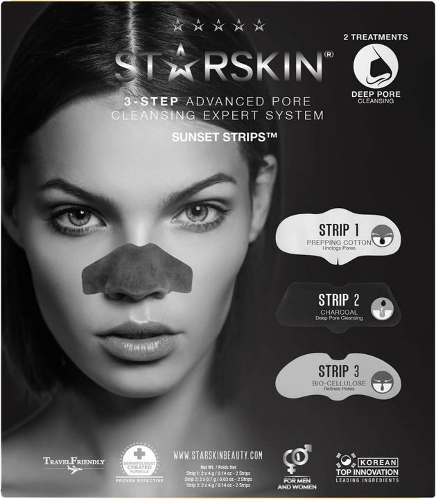 Immagine prodotto Starskin - Sunset Strips 3-Step Advanced Pore Cleansing