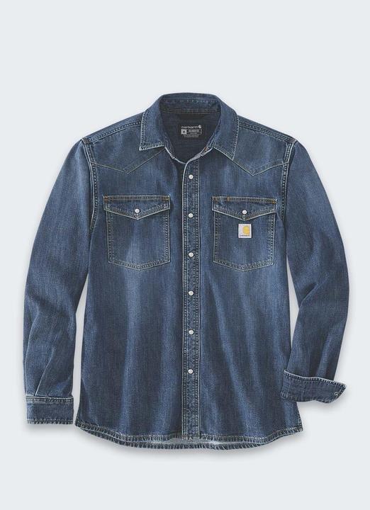 Immagine prodotto Carhartt Montana Denim - Entspanntes Wyatt-Hemd (XXL)