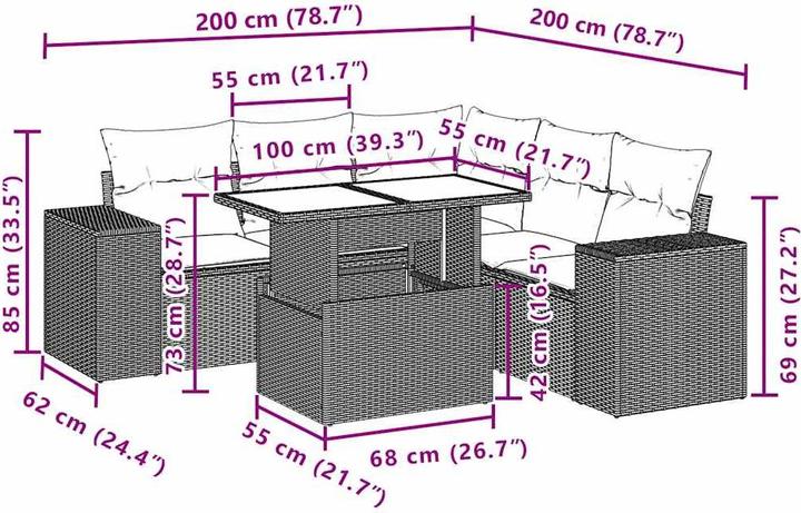 Produktbild vidaXL Lea