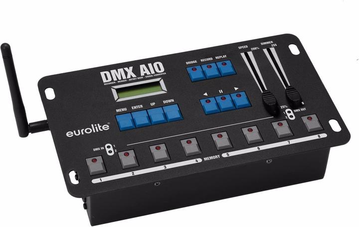 Eurolite DMX AIO Recorder, Merger, Artnet Node, Signalwandler