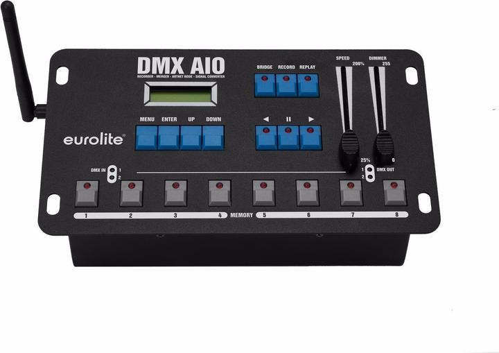 Produktbild Eurolite DMX AIO Recorder, Merger, Artnet Node, Signalwandler
