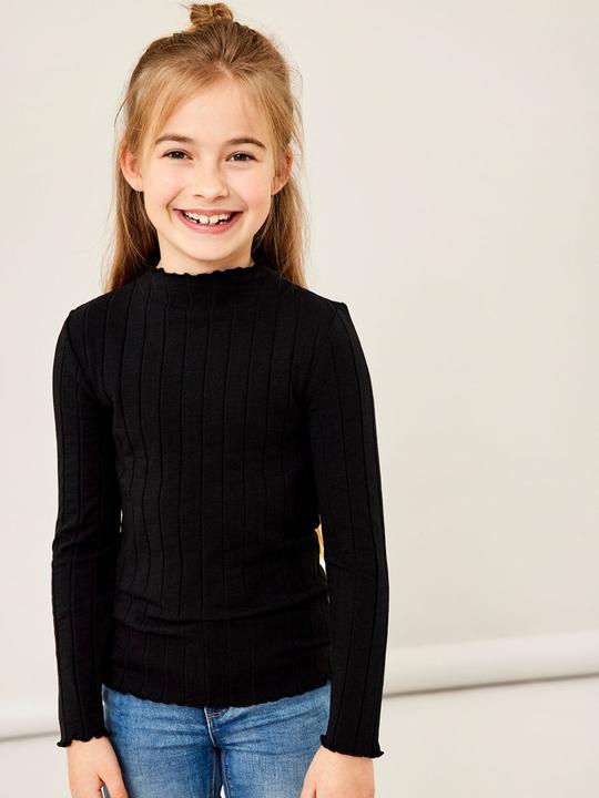 Actual product image Name it Ribbed top with long sleeves (116)