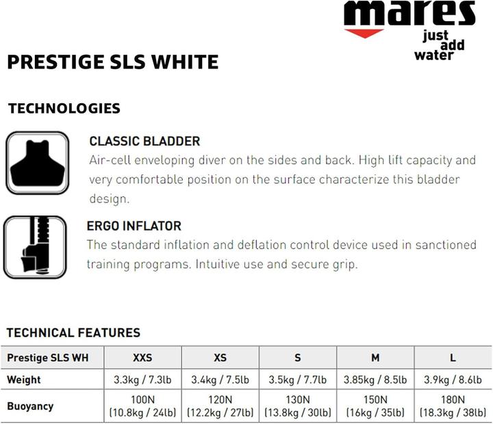 Image du produit Mares Prestige SLS