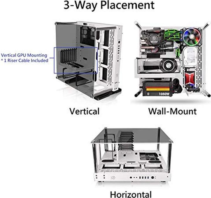 Produktbild Thermaltake Core P3 Case (CA-1G4-00M6WN-05) (ATX, mATX, Mini-ITX)