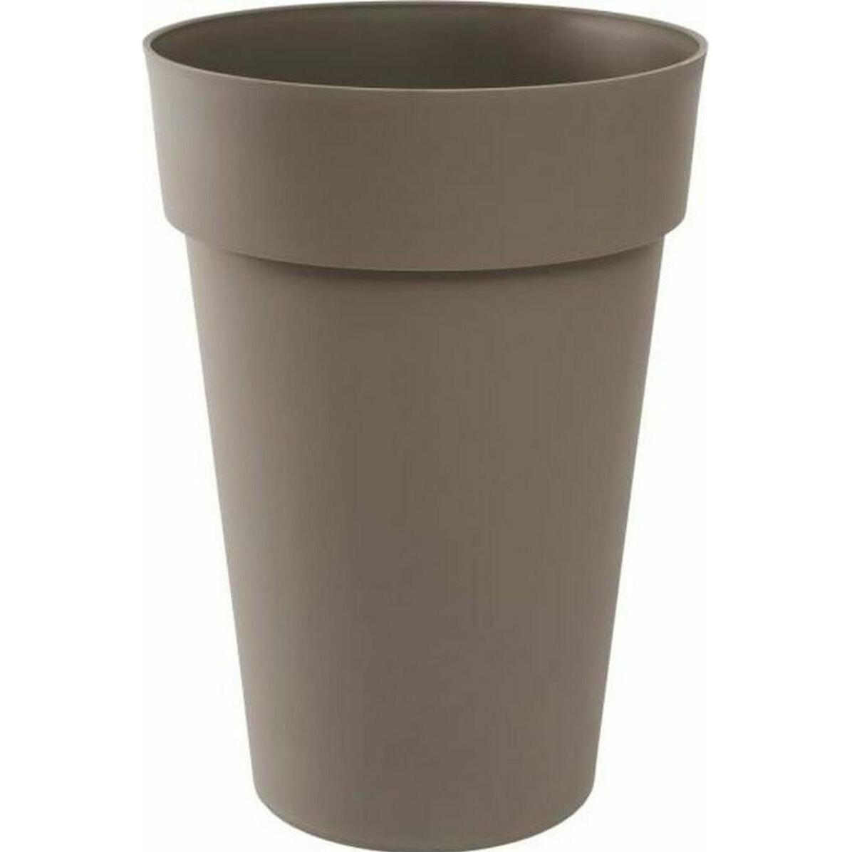 EDA Plastiques, Vaso da fiori, Vaso da fiori Tuscan Taupe Ø 46 x 65 cm (46 x 65 cm)