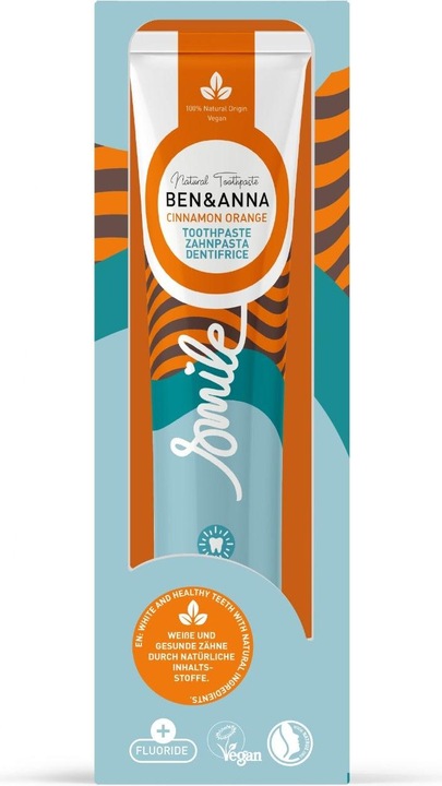 Produktbild Ben & Anna BEN&ANNA Natural Toothpaste naturalna pasta do zębów Pomarańcza z Cynamonem 75ml (75 ml)