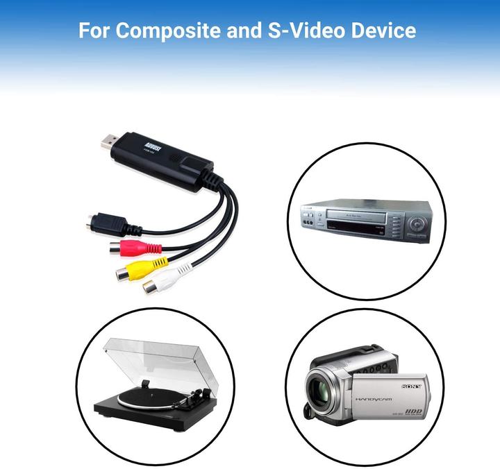 Actual product image August Audio Video Converter
