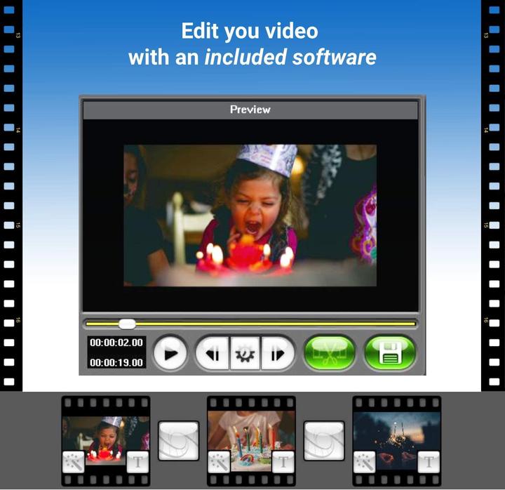 Actual product image August Audio Video Converter