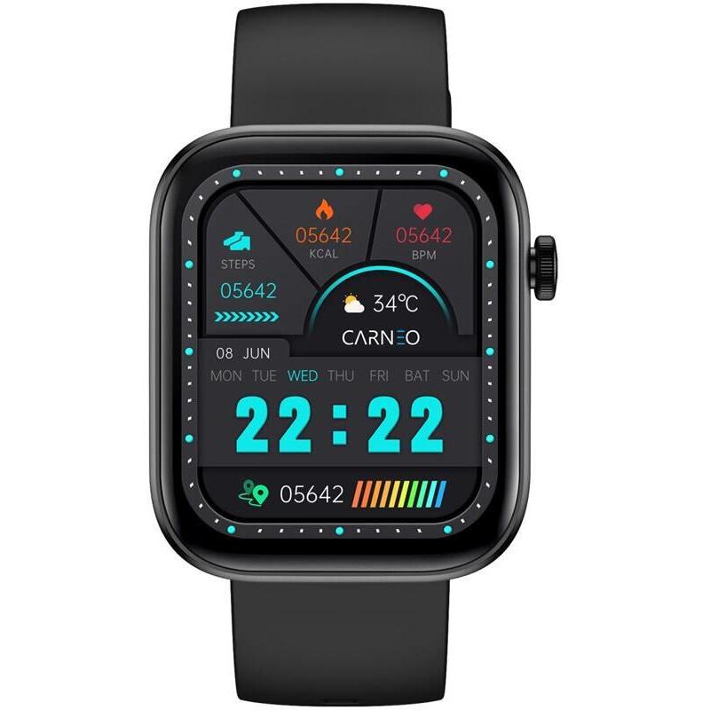 Carneo - ChytrÃ hodinky Zenith HR+ ÄernÃ, Smartwatch