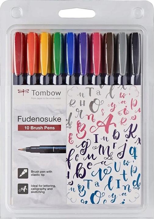 Produktbild Tombow Fudenosuke (Mehrfarbig, 10 x)