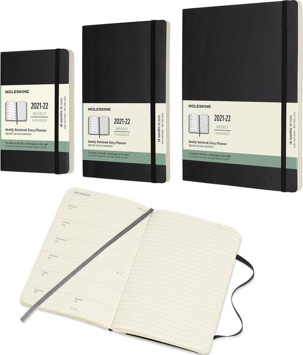Image du produit Moleskine Agenda scolaire (9 x 14 cm, Vue annuelle)