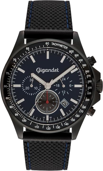 Produktbild Gigandet Sportuhr mit Chronograph, Tachymeter, 100 m wasserdicht