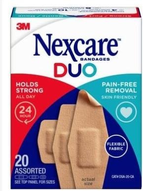 Produktbild Nexcare DUO Pflaster (20 x)