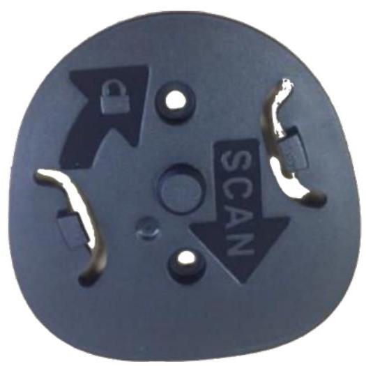Zebra Bracket: Locking Mount, Barcode-Scanner Zubehör