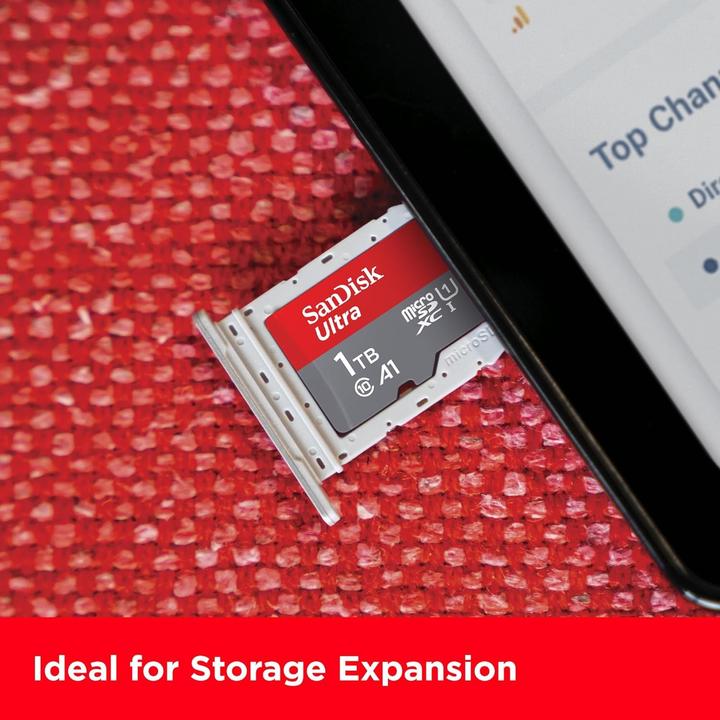 Immagine prodotto SANDISK Ultra mit Adapter (1000 GB, microSDXC, U1, UHS-I)