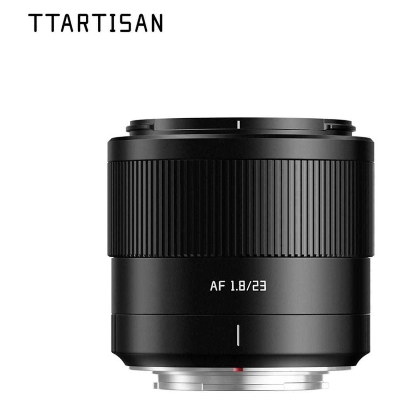 TTArtisan Aps-C AF23mm F1.8 Sony E Mount - Black (Sony E, Aps-C / Dx), Objektiv, Schwarz