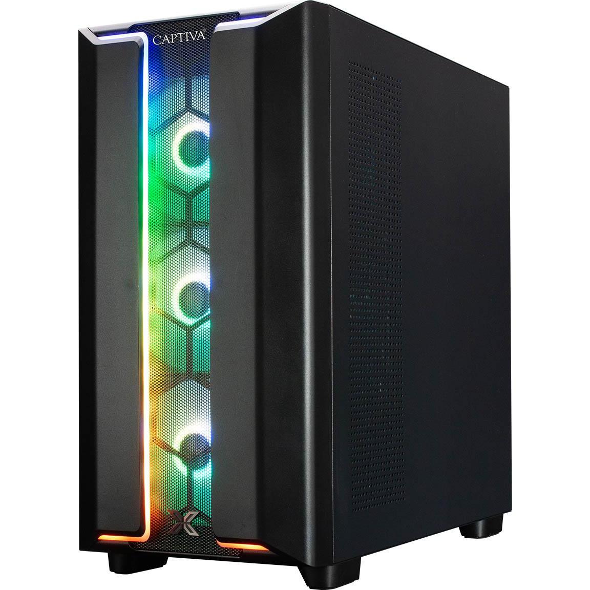 Thumbnail - Captiva Advanced Gaming R86-552 (AMD Ryzen 9 5900X, 32 GB, 1000 GB, GeForce RTX 4060), PC, Schwarz