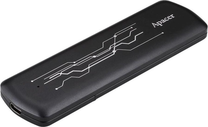 Apacer SSD 512GB 1000/900 AS722 U3 APA - black - external (512 GB)