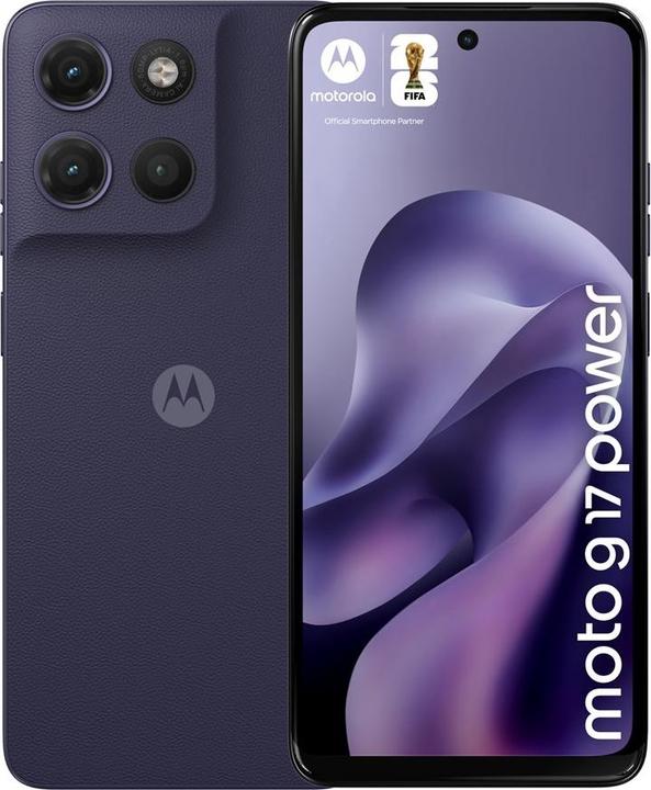 Motorola G17 Power 8/256GB Evening Blue (256 GB, Pantone Evening Blue, Violett, 6.72", Hybrid Dual SIM)