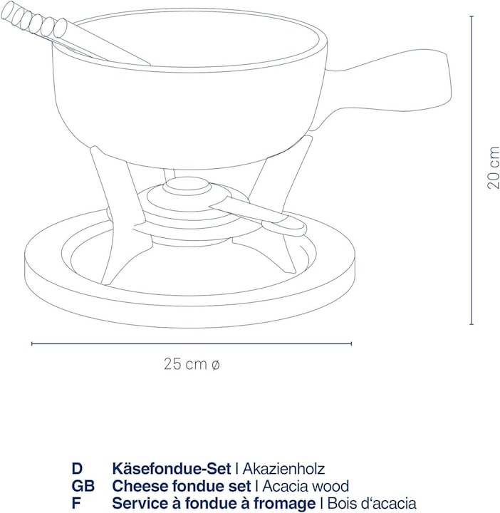 Produktbild Kela Country (Käsefondue)