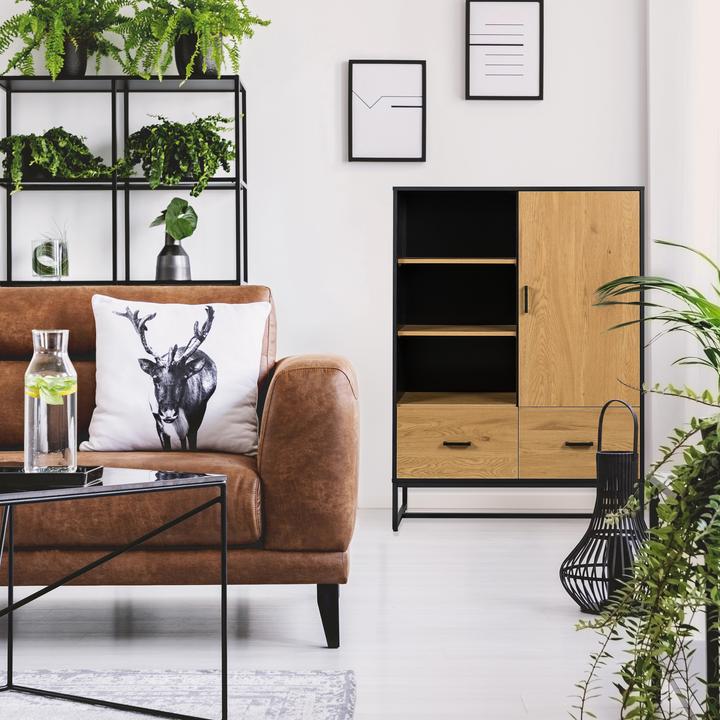 Image du produit hjh LIVING Amio H (100 x 40 x 140 cm)