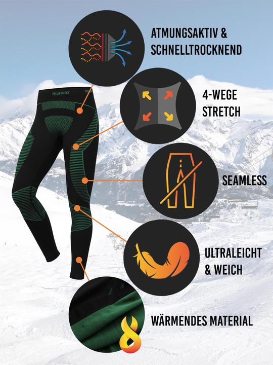 Image du produit Polar Husky Caleçon fonctionnel de sport Super Active Ride (S, M)