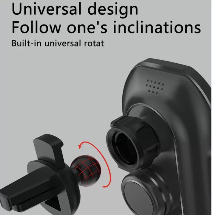 Produktbild PhoneLook High-Tech Handyhalter 10W Qi fürs Auto Smart Sensor mit Wireless charging