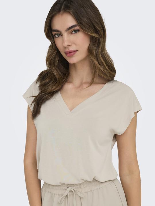 Produktbild Only Onlfree Life S/S Mod.V-Neck Top Jrs Noos (M)