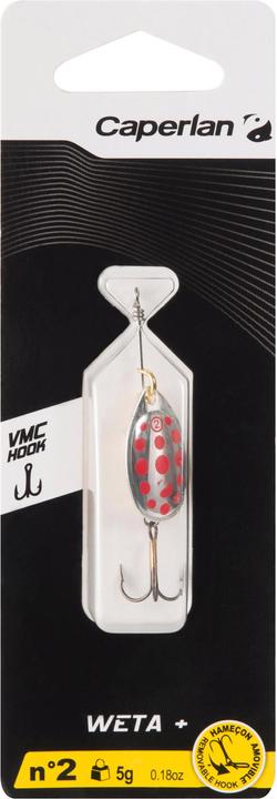 Immagine prodotto Caperlan Spinner per la pesca a spinning