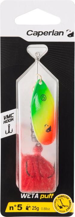 Immagine prodotto Caperlan Spinner per pesci predatori d'acqua dolce