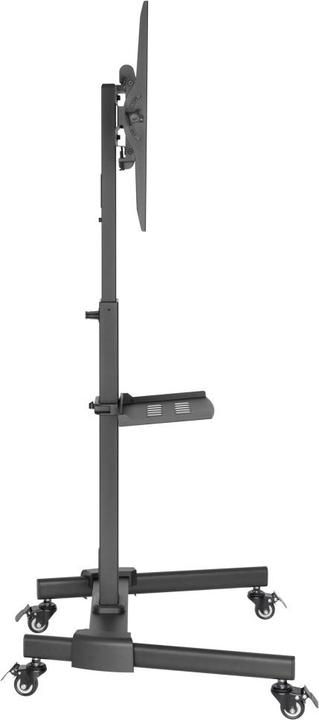 Immagine prodotto Techly Carrello TV per TV LCD LED 81,28-139,7 cm 32-55 pollici nero con ripiano (35 kg, 32" - 55")