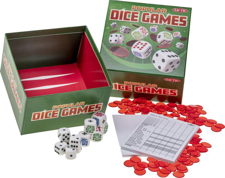 Produktbild Tactic Popular Dice Games (Multilingual)