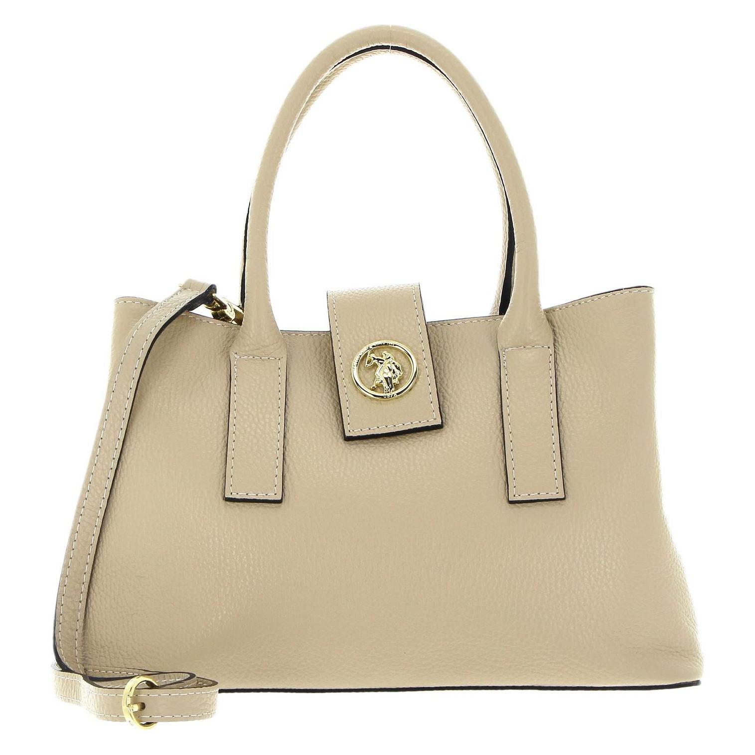 U.S. Polo, Damen, Handtasche, Arlington Double Handle Bag, Beige