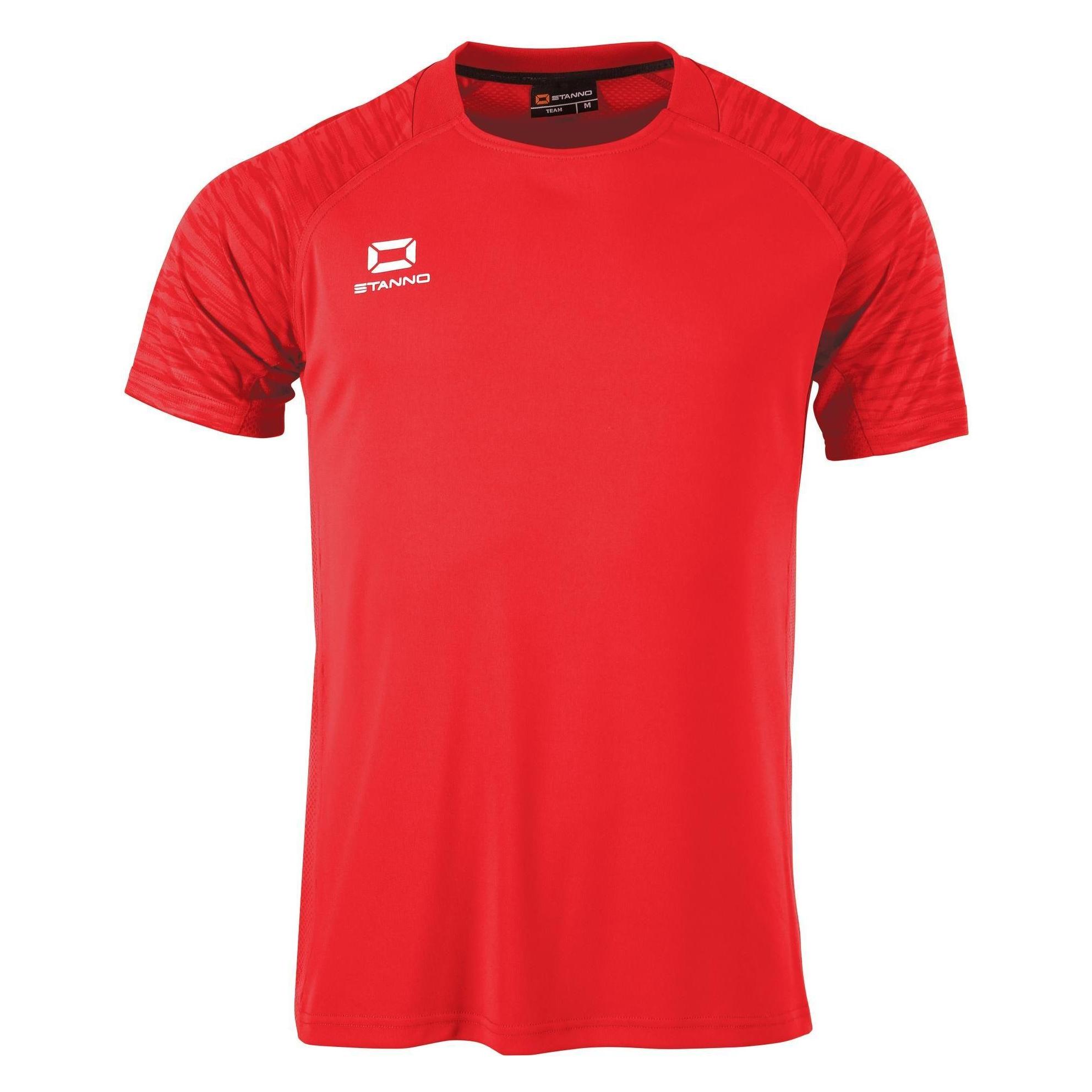 Stanno, Jungen, Sportshirt, Bolt Trikot (164), Rot, 164