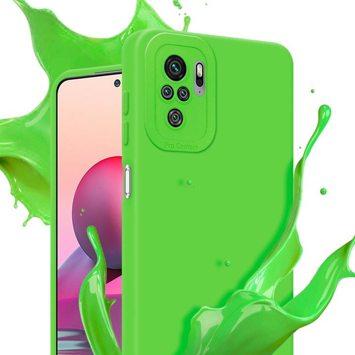 Actual product image Cadorabo Cover for Xiaomi RedMi NOTE 10 4G / RedMi NOTE 10S in TPU Fluid LM162 Style (Xiaomi Mi Note 10, Xiaomi Redmi Note 10S)